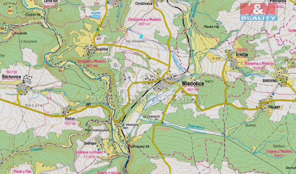 Prodej louky 3 253 m², Mladotice – náhled fotky 4