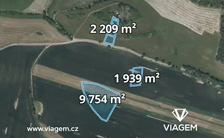 Prodej pole 3 089 m², Volyně, okres Strakonice