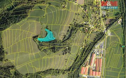 Prodej lesa 6 606 m², Leskovec, okres Vsetín
