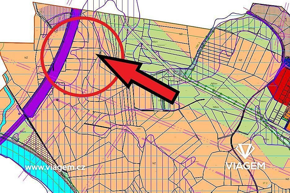 Prodej pole 2 331 m² – pohled 5