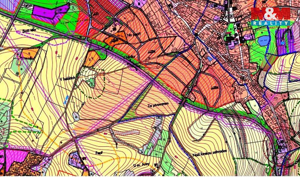 Prodej pole 17 829 m², Jílové u Prahy – náhled fotky 7