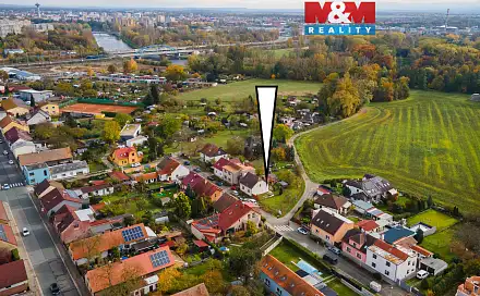 Prodej domu 56 m² s pozemkem 629 m², Marie Pujmanové, Pardubice - Rosice