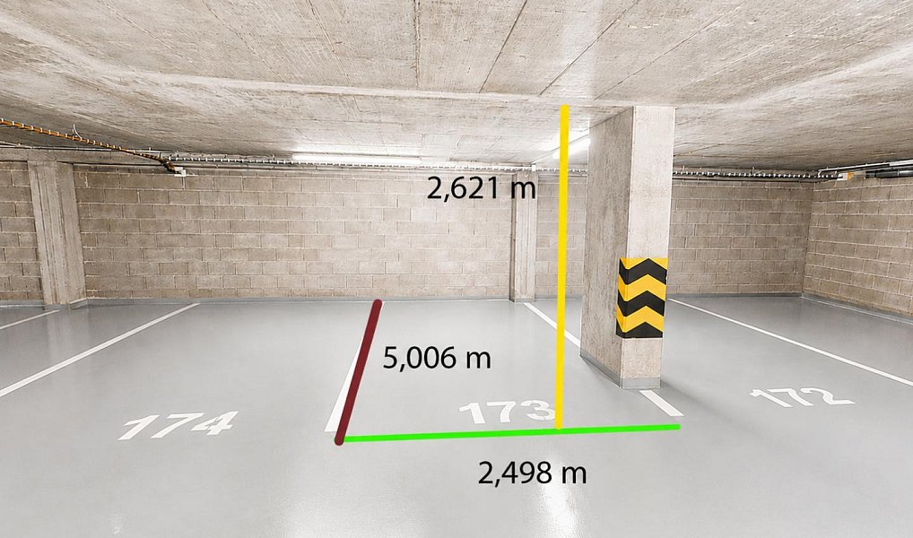 Parkovací stání, 13 m2, Praha 9 - Vysočany, Praha – náhled fotky 3