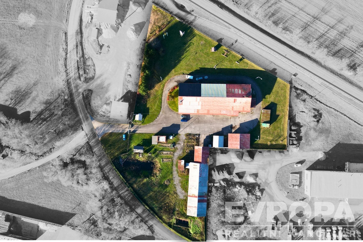Prodej výrobních prostor 740 m²