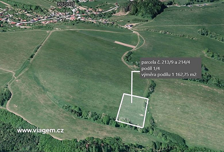 Prodej pole 1 162 m² – fotografie 2