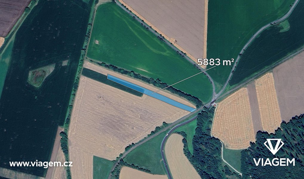 Prodej pole 4 706 m², Boskovice – náhled fotky 2