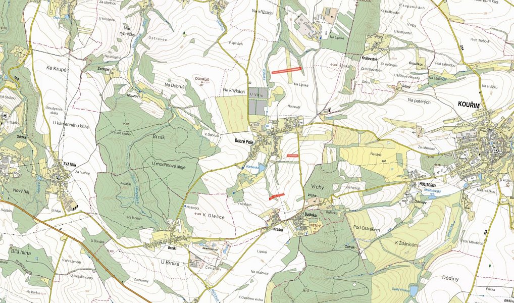 Prodej pole 15 208 m², Vitice – náhled fotky 2