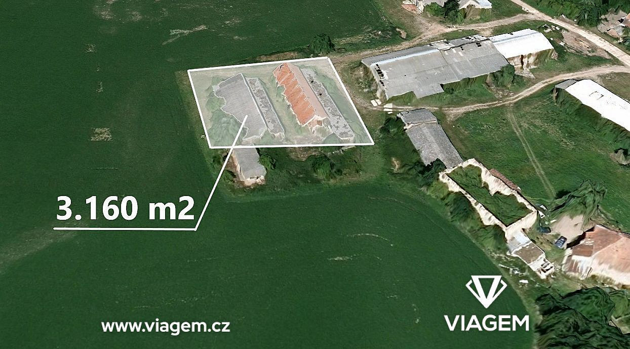 Prodej komerčního pozemku 1 053 m²