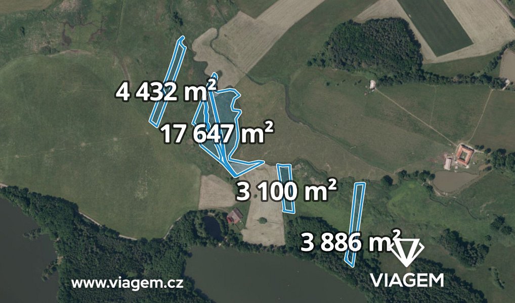 Prodej pole 1 816 m², Olešnice – náhled fotky 3