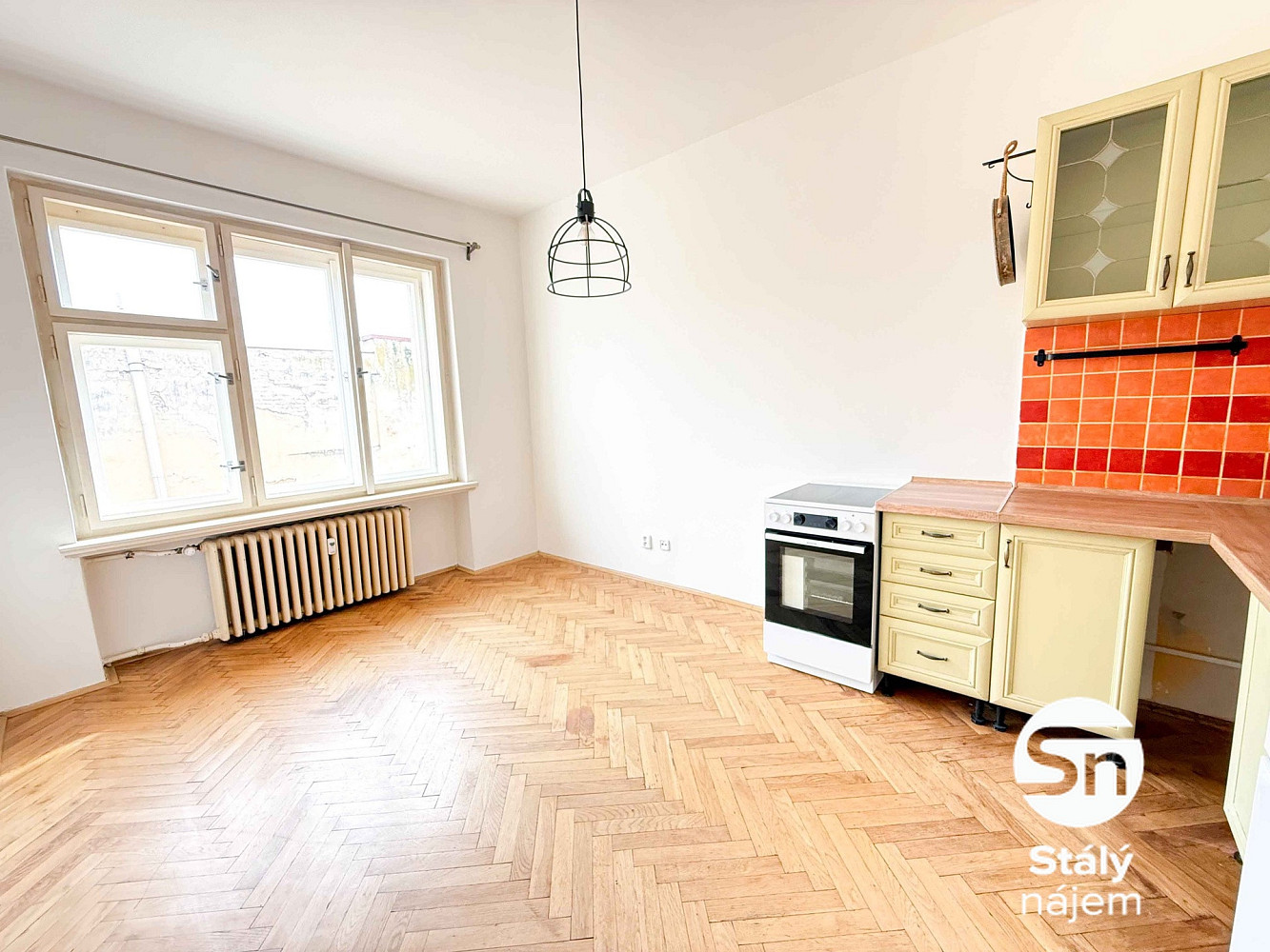 Pronájem bytu 2+kk 36 m² – pohled 4