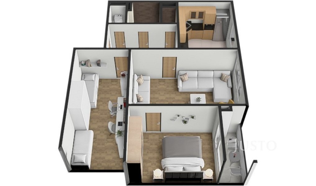 Prodej bytu 3+1 68 m², Písek – náhled fotky 44