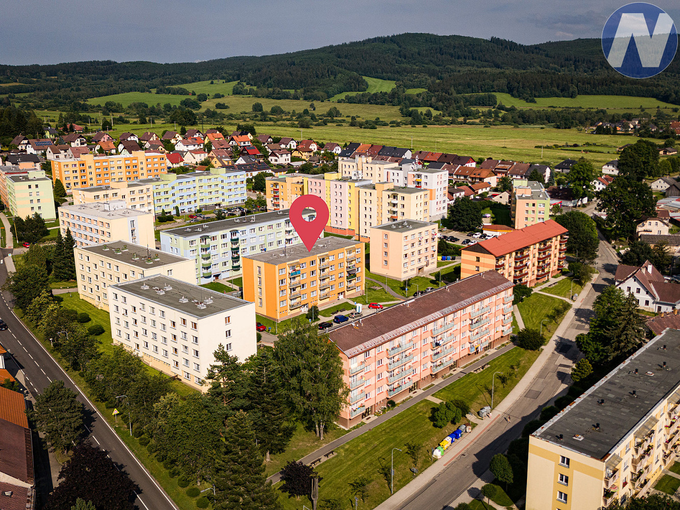 Pronájem bytu 2+kk 39 m²