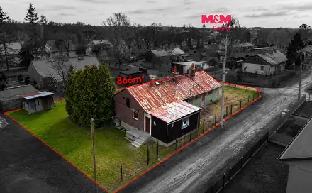 Prodej domu 120 m² s pozemkem 866 m², Stará štreka, Orlová - Poruba, okres Karviná