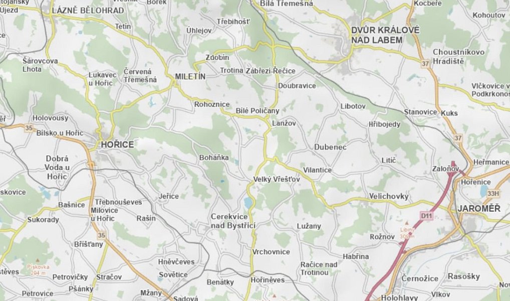 Prodej louky 16 757 m², Velký Vřešťov – náhled fotky 3