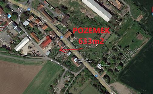 Prodej zahrady 633 m², Nová Ves I, okres Kolín