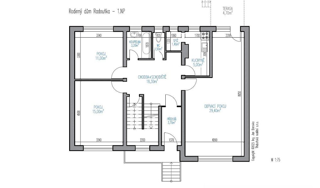 Prodej domu 254 m² s pozemkem 565 m², Jindřichův Hradec – náhled fotky 7