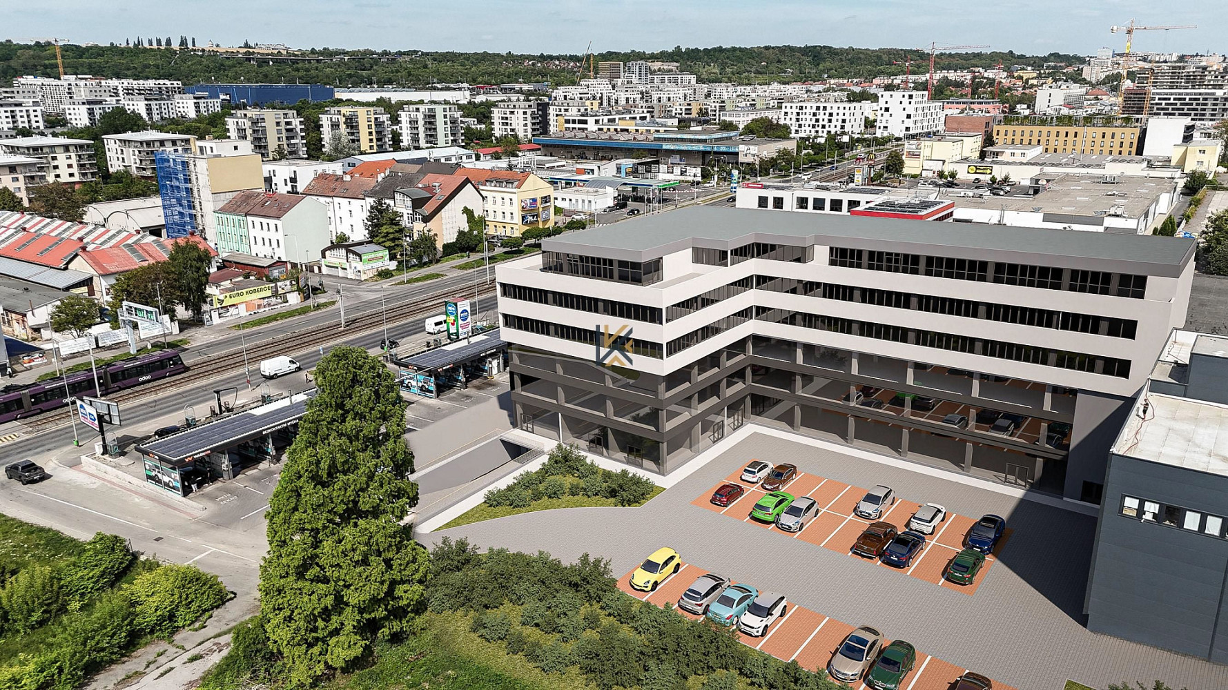 Pronájem kanceláře 1 051 m² – fotografie 2