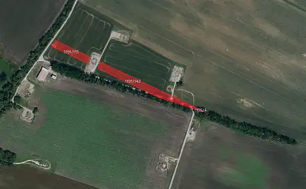 Prodej pole 7 872 m²