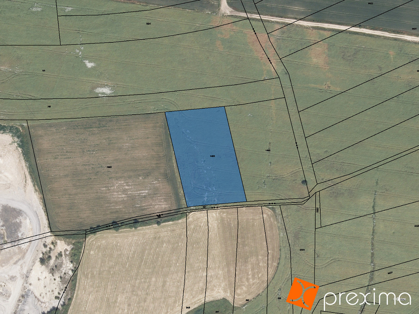 Prodej pole 1 439 m²