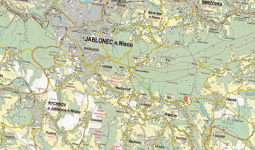 Prodej pole 16 398 m², Pěnčín – náhled fotky 3