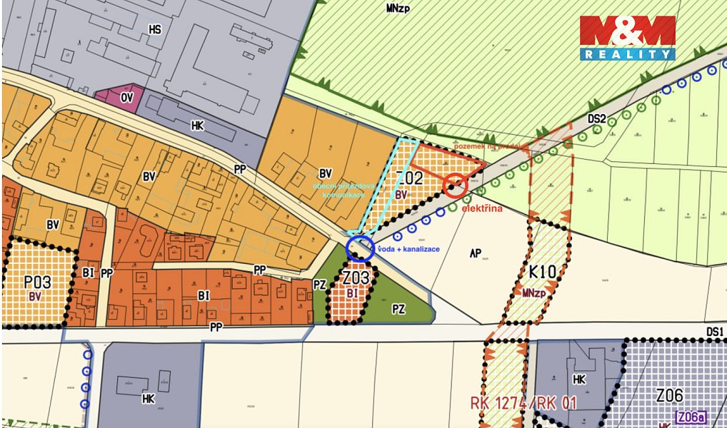 Prodej stavebního pozemku 1 600 m², Kratonohy – náhled fotky 10