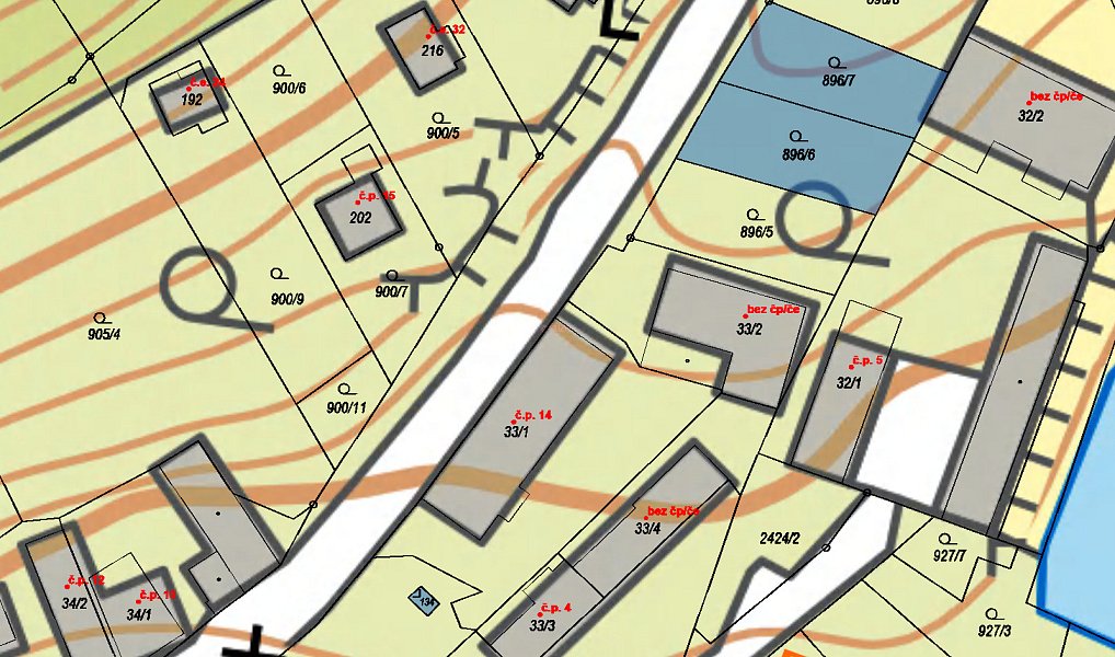 Prodej stavebního pozemku 272 m², Chrášťany – náhled fotky 3