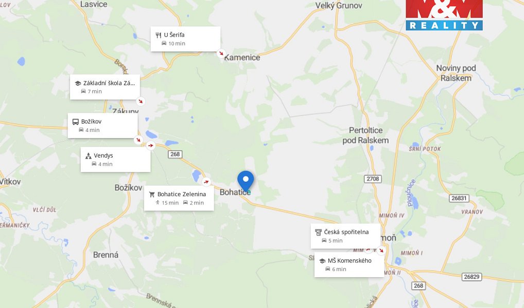 Prodej stavebního pozemku 1 345 m², Bohatice – náhled fotky 15
