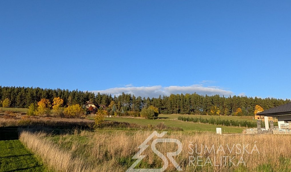 Prodej stavebního pozemku 960 m², Vimperk – náhled fotky 3