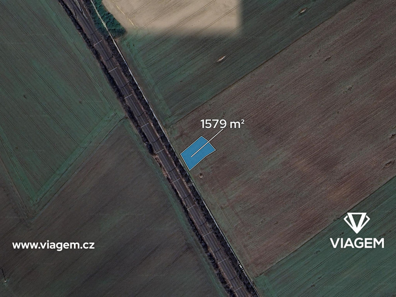 Prodej pole 1 579 m² – fotografie 2