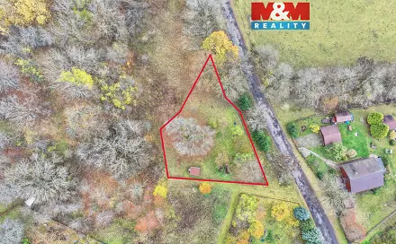 Prodej stavebního pozemku 1 060 m², Útvina - Český Chloumek, okres Karlovy Vary