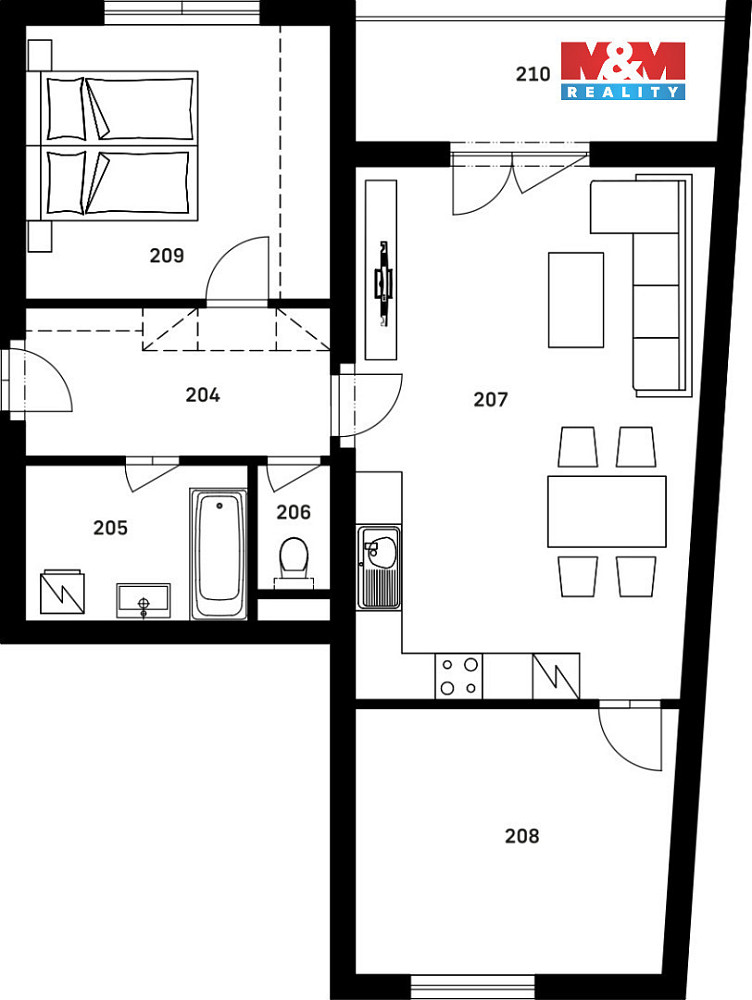 Prodej bytu 3+kk 72 m² – fotografie 5