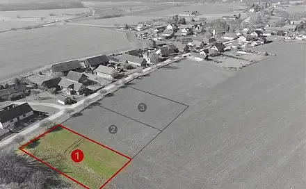 Prodej stavebního pozemku 1 213 m², Kovač, okres Jičín