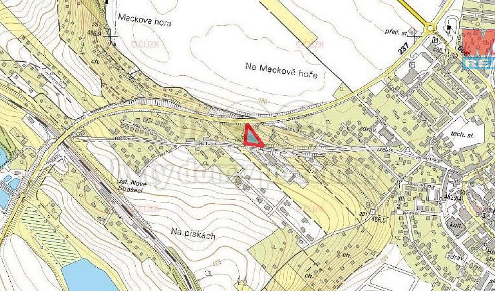 Prodej stavebního pozemku 1 403 m², Nové Strašecí – náhled fotky 9
