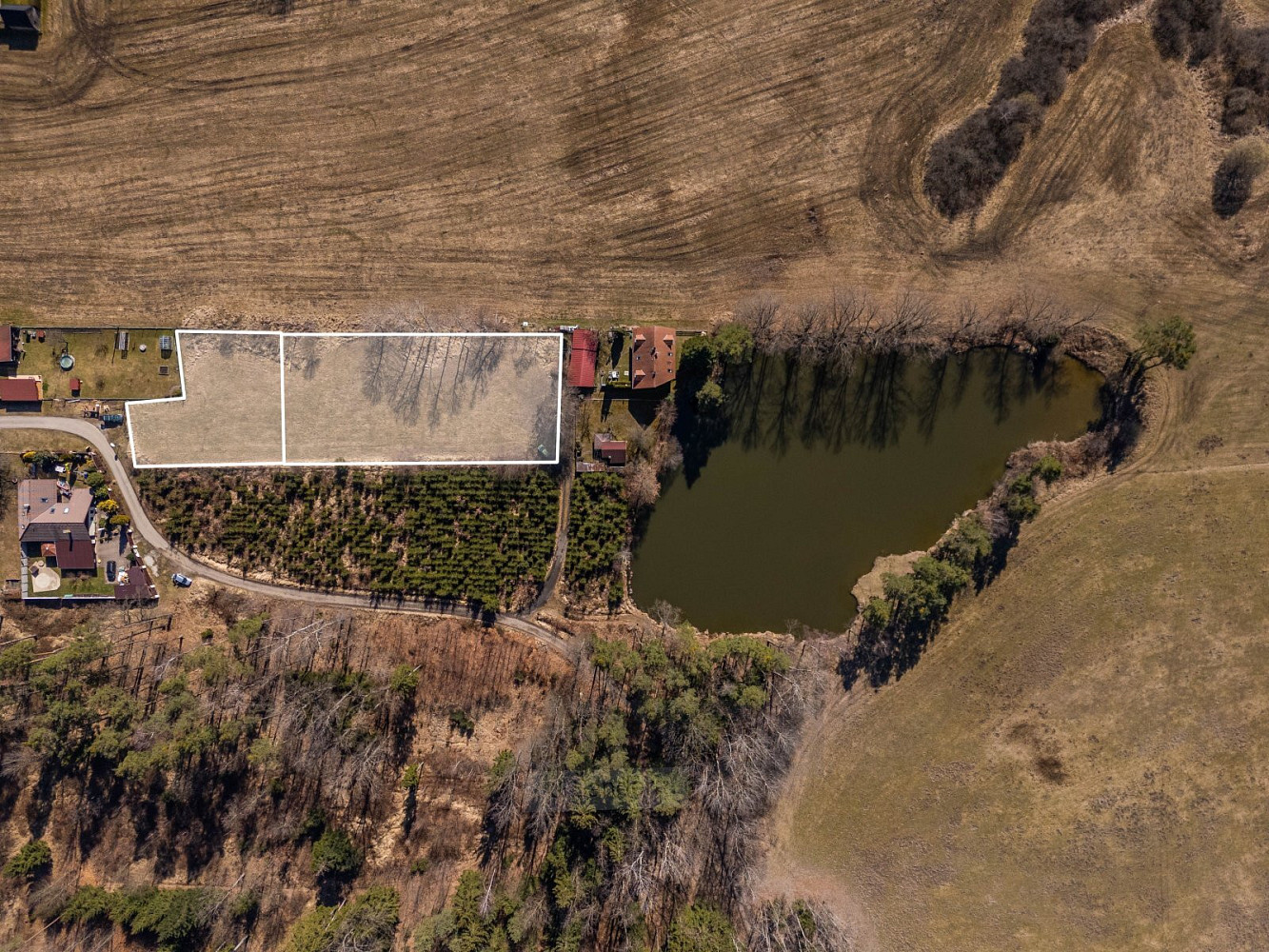 Prodej stavebního pozemku 3 538 m² – fotografie 3
