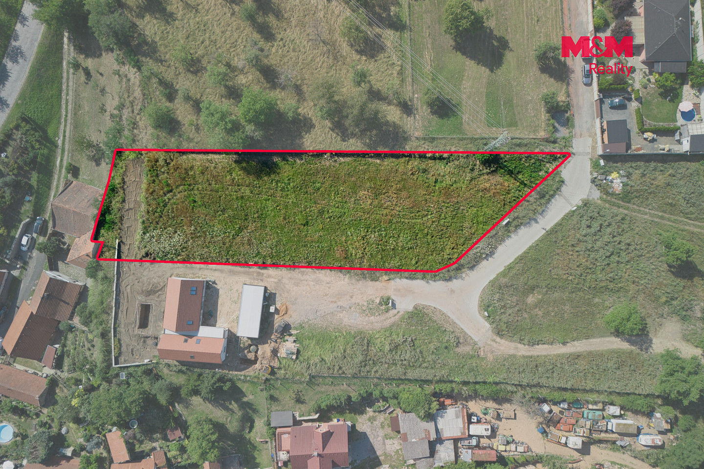 Prodej stavebního pozemku 2 614 m² – fotografie 4