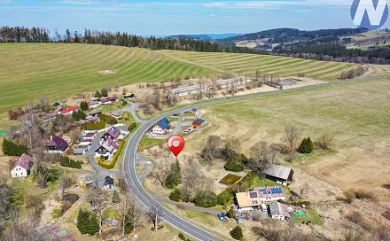 Prodej stavebního pozemku 2 432 m², Čachrov, okres Klatovy