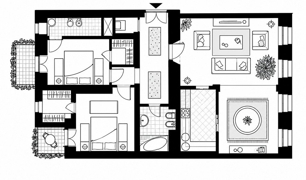 Pronájem bytu 3+kk 94 m², Praha – náhled fotky 9