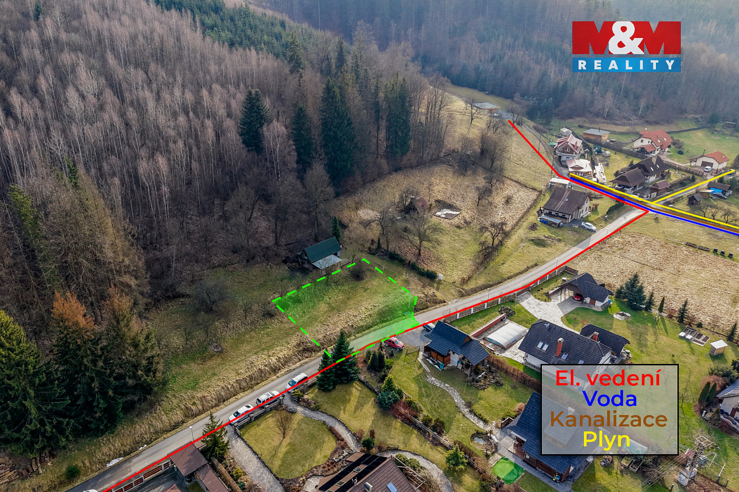 Prodej stavebního pozemku 693 m² – fotografie 5