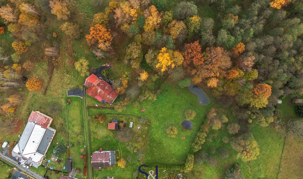 Prodej stavebního pozemku 3 549 m², Chřibská – náhled fotky 2