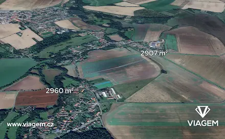 Prodej pole 1 564 m², Chrast, okres Chrudim