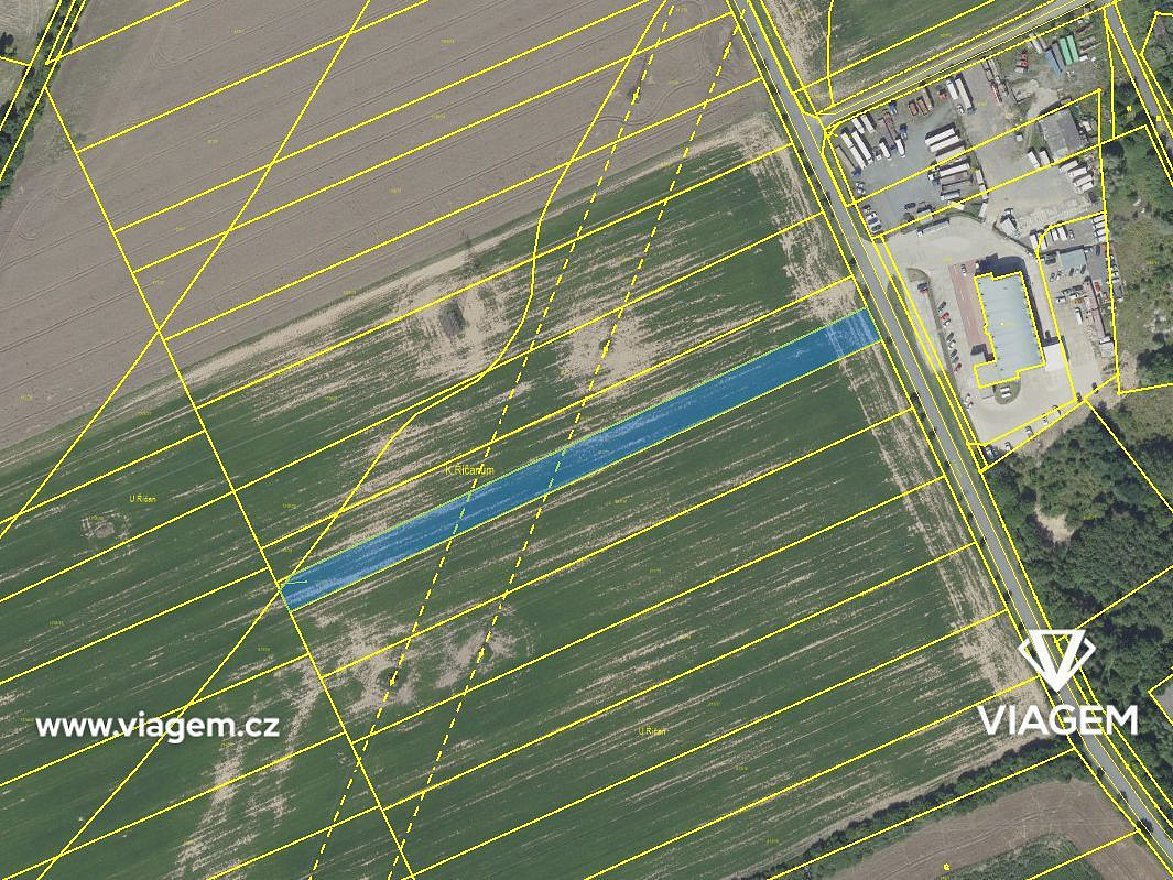 Spekulační - komerční a ostatní 4 621 m², Podíl 50 % o výměře 2 311 m² – pohled 3
