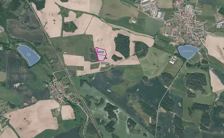 Prodej lesa 16 139 m², Velký Bor, okres Klatovy