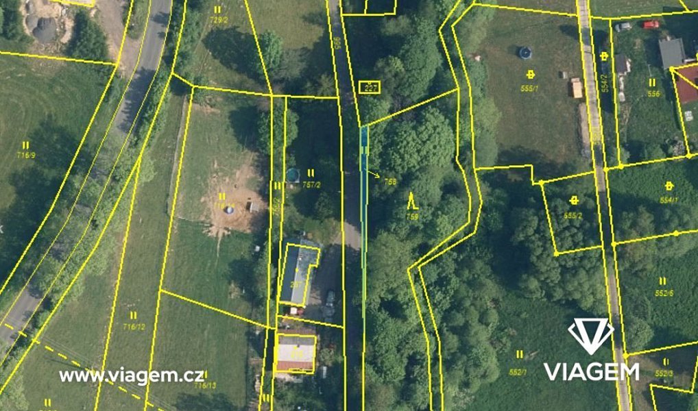 Prodej lesa 963 m², Zlatá Olešnice – náhled fotky 3