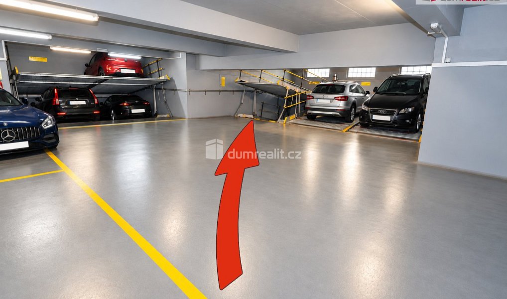 Prodej parkovacího stání, zakladač, 14 m2, Praha 10 - Holandská, Praha – náhled fotky 3