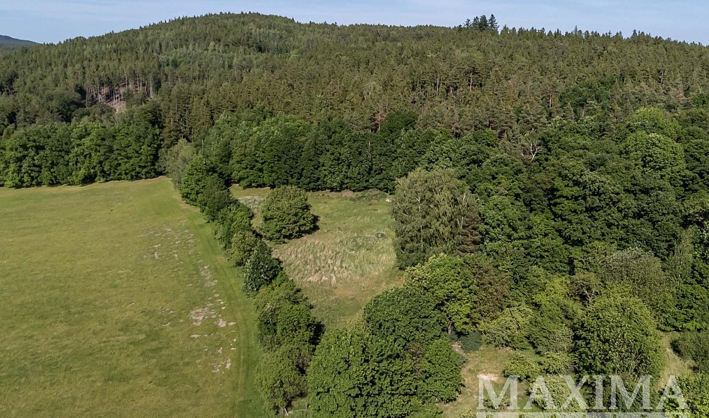 Prodej stavebního pozemku 4 612 m², Hluboš – náhled fotky 3