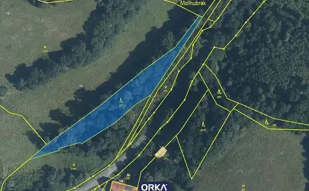 Prodej komerčního pozemku 3 965 m², Odry - Veselí, okres Nový Jičín