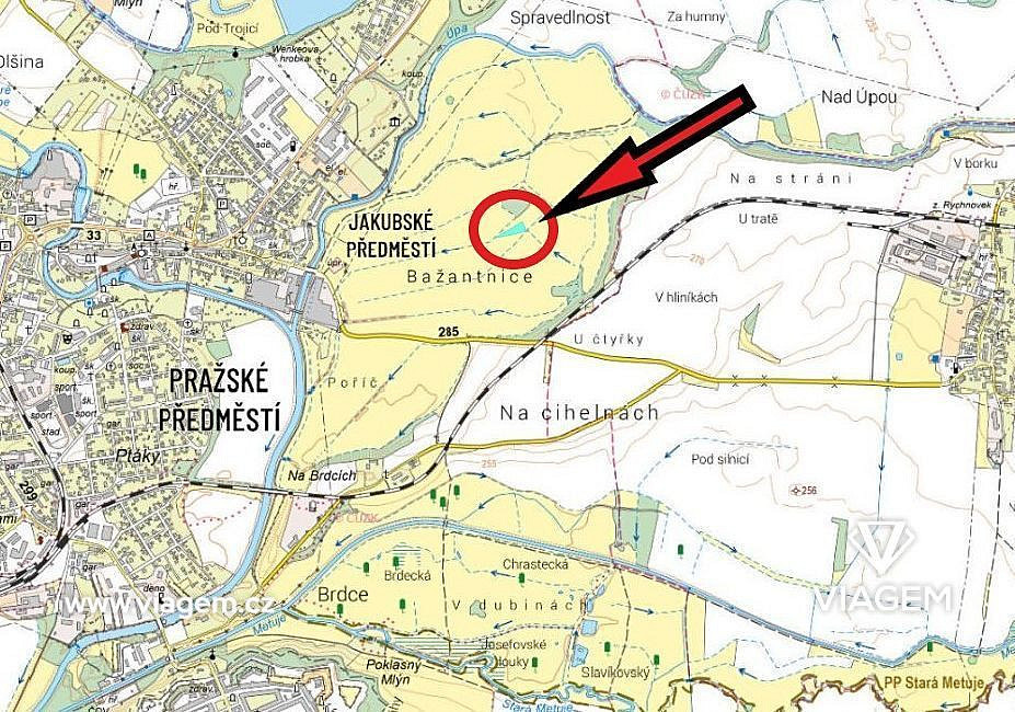 Pole 2 755 m², Podíl 25 % o výměře 689 m² – pohled 4
