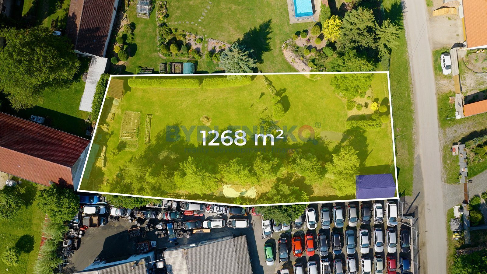 Prodej stavebního pozemku 1 268 m² — photo 2