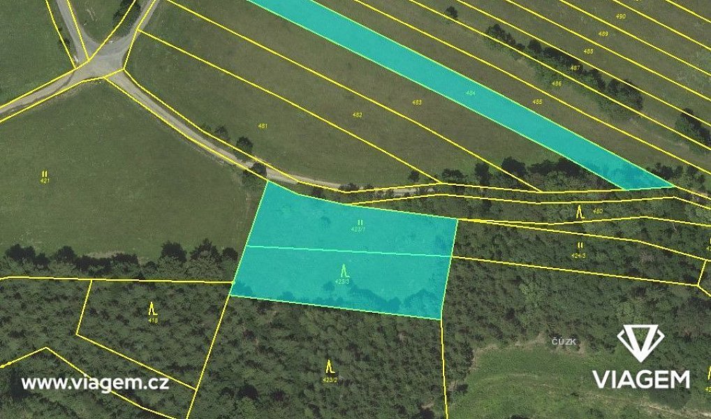 Prodej pole 804 m², Městečko Trnávka – náhled fotky 3