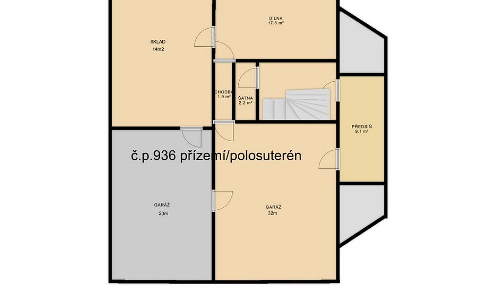 Prodej domu 850 m² s pozemkem 1 600 m², Nový Bor – náhled fotky 7